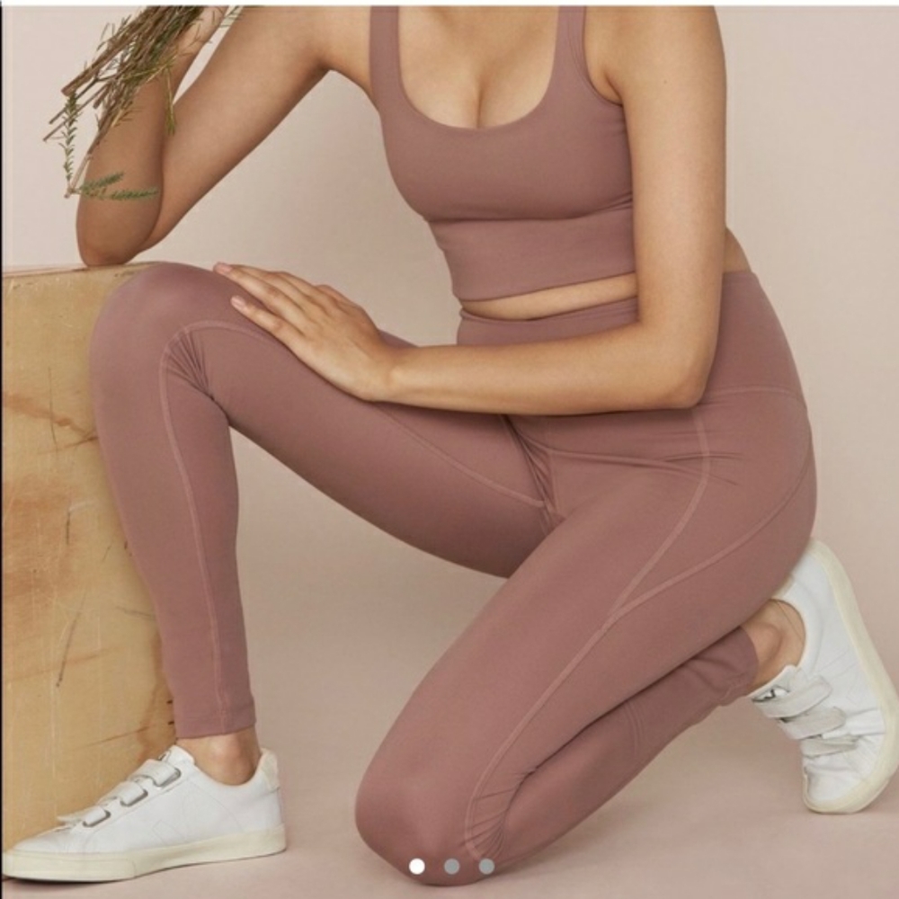 NWT Rose Quartz Girlfriend Collective leggings